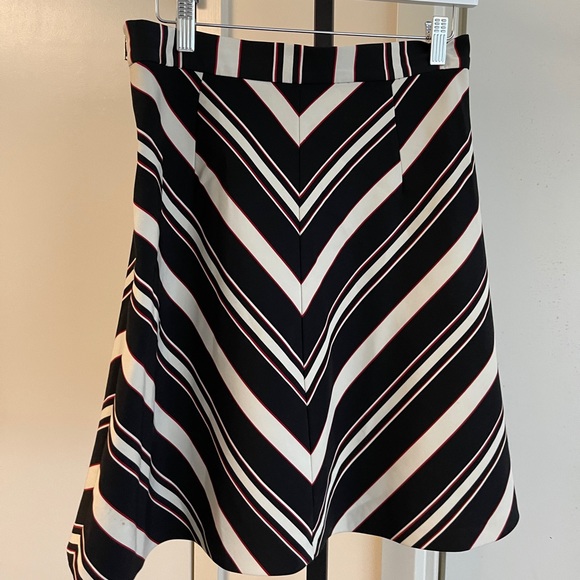 Zara Woman Stripe Mini Skirt - Picture 2 of 3